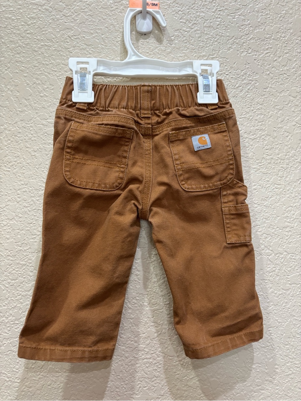 Carhartt Canvas Dungaree Pant - Toddler Boys' 6 Month 100% Cotton
